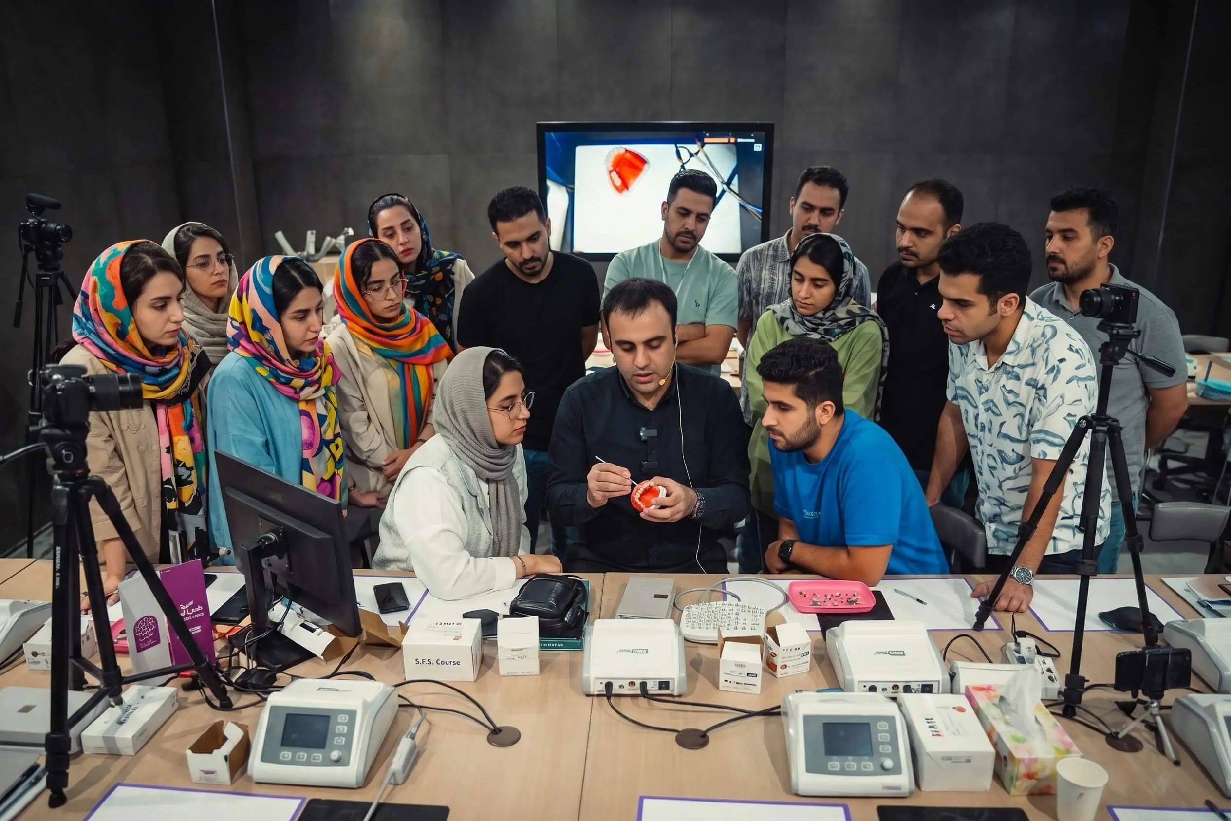 جراحی اولین ایمپلنت در مطب